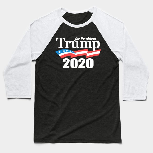 Trump 2020 Baseball T-Shirt by Etopix